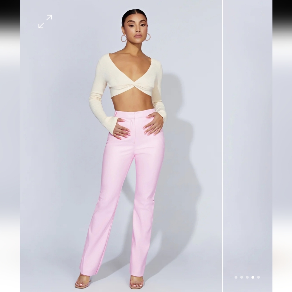 ASOS PU Leather pants NWT